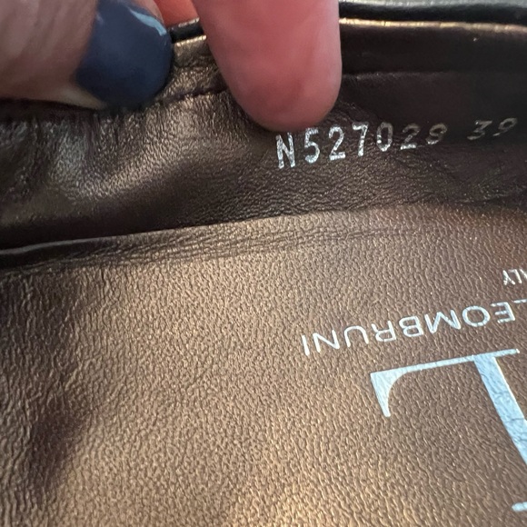 AGL Black Cap Toe Ballet Flats - Picture 4 of 7